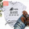 cousin shark do do do shirt funny shark birthday shirt family t shirt unique cousin gift cute shark design zgxw9