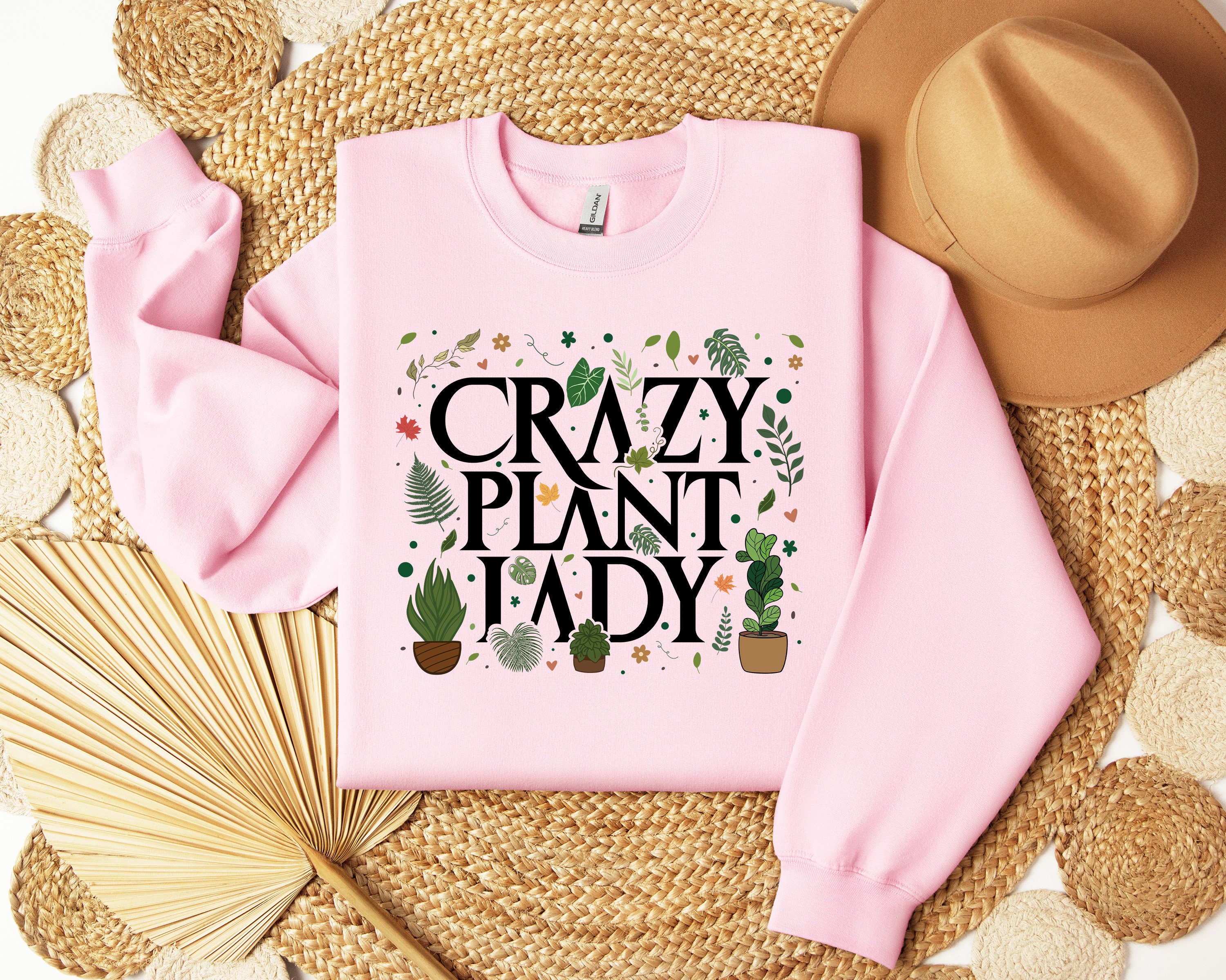 crazy plant lady t shirt for plant moms and gardeners cute gift for plant lovers gardening sweatshirt apnvw scaled