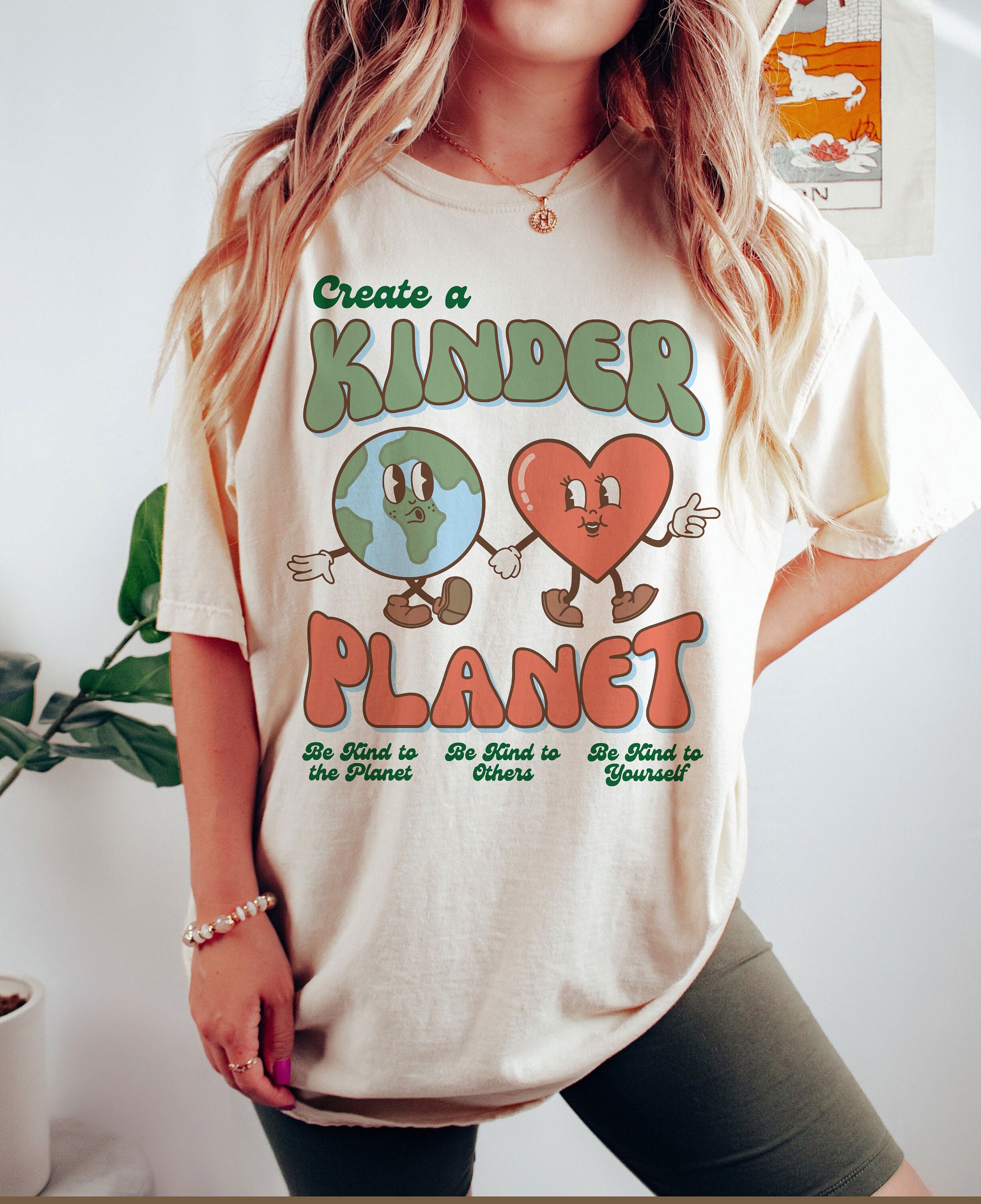 create a kinder planet shirt be kind t shirt positive energy anti racism kindness tee for women and men dq1yq scaled