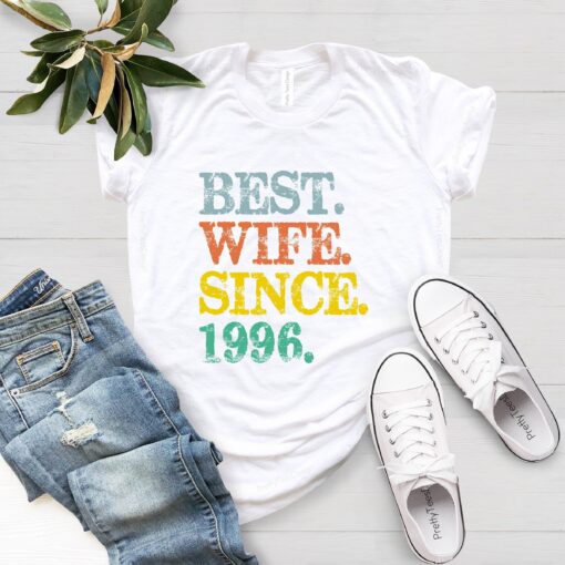 custom 29th wedding anniversary shirt for wife since 1996 personalized gift celebrating 29 years together npwfa