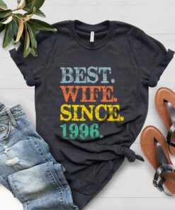 custom 29th wedding anniversary shirt for wife since 1996 personalized gift celebrating 29 years together zdzl7