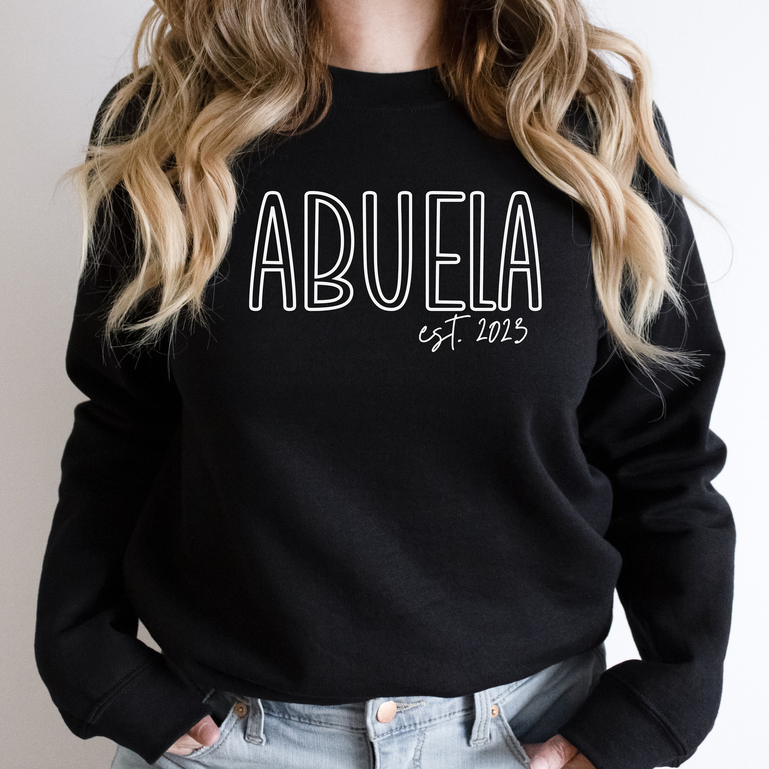 custom abuela sweatshirt long sleeve shirt gift for abuela unique sweater perfect for grandmothers day celebrations cy23v scaled