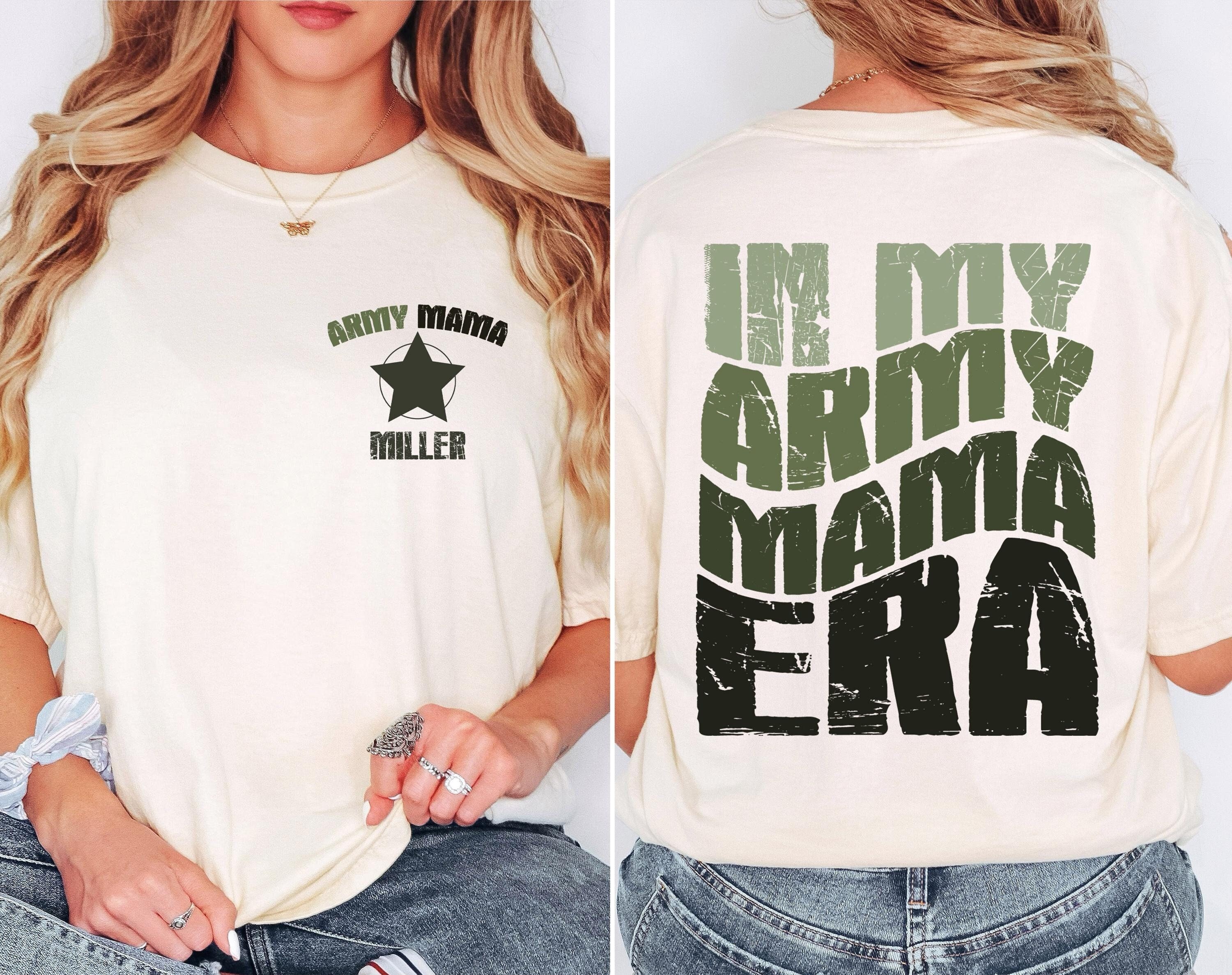 custom army mama shirt military mom life tee proud soldier mom gifts personalized army mama apparel 5yqdc scaled