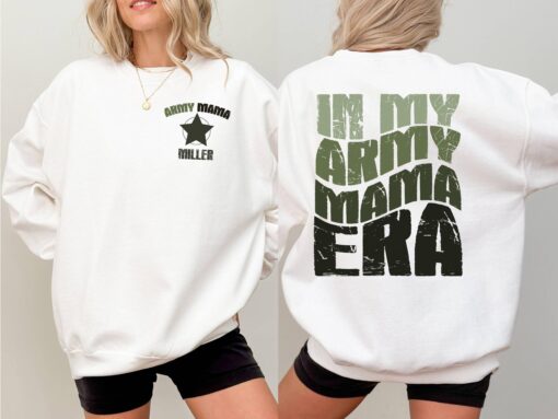 custom army mama sweatshirt military mom sweater proud soldier mom gift personalized army mama apparel rxelf scaled