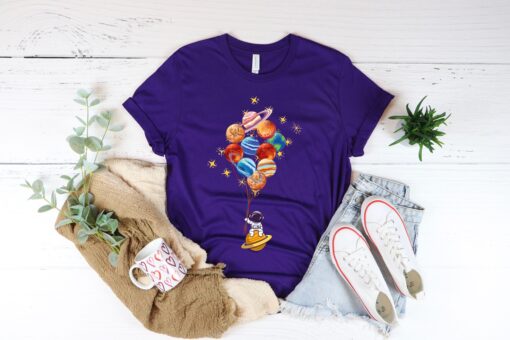 custom astronaut shirt for kids with balloon design space birthday shirt unique astronaut family gift for space lovers xa5i3 scaled