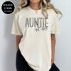 custom aunt shirt cute oversized auntie t shirt trendy auntie est shirt unique gift for new aunt qzrkc scaled