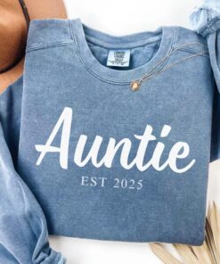 custom aunt sweatshirt for pregnancy announcement cute auntie shirt mothers day gift unique aunt gifts tbkck