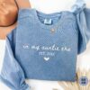 custom auntie est 2025 shirt in my auntie era sweatshirt cool aunt club sister pregnancy announcement gift 8lgfw