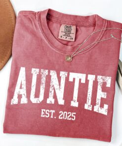 custom auntie est shirt for mothers day personalized gift cute auntie birthday shirt unique sisters gift 5hjkq