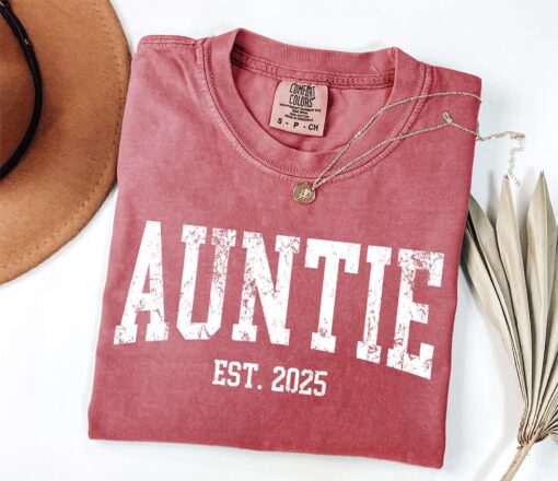 custom auntie est shirt for mothers day personalized gift cute auntie birthday shirt unique sisters gift 5hjkq