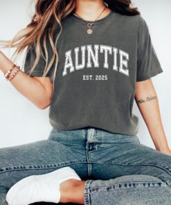 custom auntie est shirt for mothers day unique aunt gift personalized aunt shirt best aunt shirts 3cboq