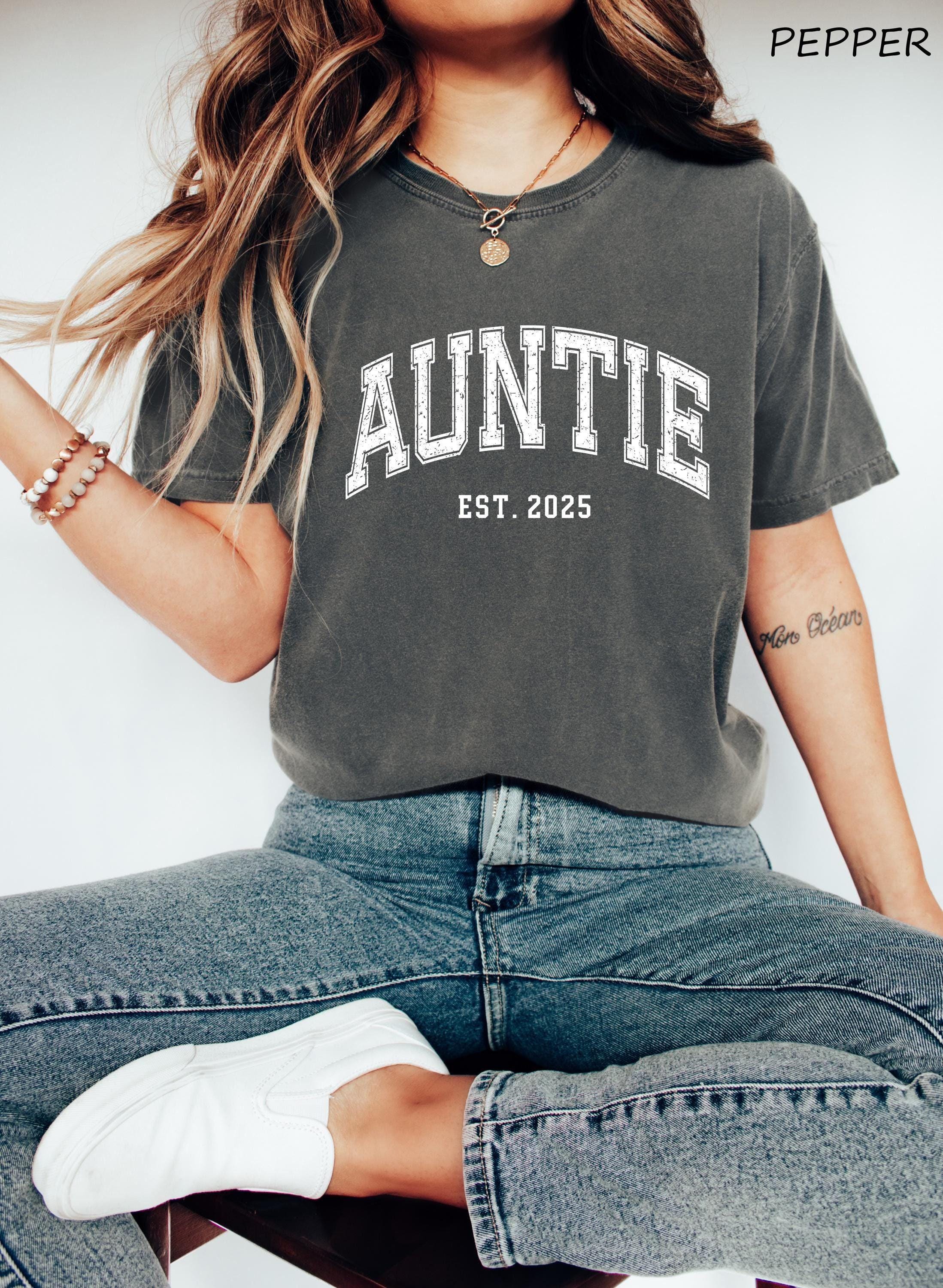 custom auntie est shirt for mothers day unique aunt gift personalized aunt shirt best aunt shirts 3cboq scaled