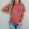 custom auntie shirt established 2024 pregnancy announcement auntie pocket tee unique gift for new aunt wbthn scaled