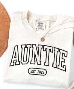 custom auntie shirt for mothers day birthday gift new aunt announcement gift best aunt shirts for aunt to be cdnmg