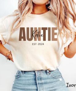 custom auntie shirt for new aunts pregnancy announcement cool aunt club tee comfort colors auntie est t shirt z1d54