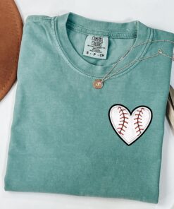 custom baseball heart shirt for baseball moms unique baseball fan shirt perfect mothers day gift for sports lovers fj48m