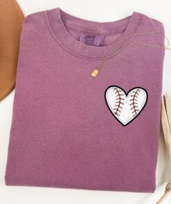 custom baseball heart shirt for baseball moms unique baseball fan shirt perfect mothers day gift for sports lovers wbr9a