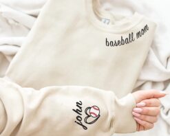 custom baseball mom hoodie personalized sweatshirt for baseball moms unique gift for mothers day and sports enthusiasts fyjpw
