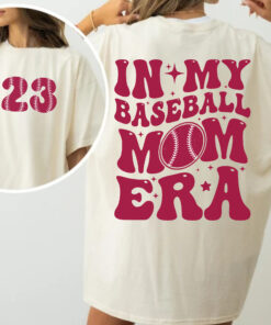 custom baseball mom shirt in my baseball era personalized baseball lover t shirt for moms and baseball enthusiasts sadcs