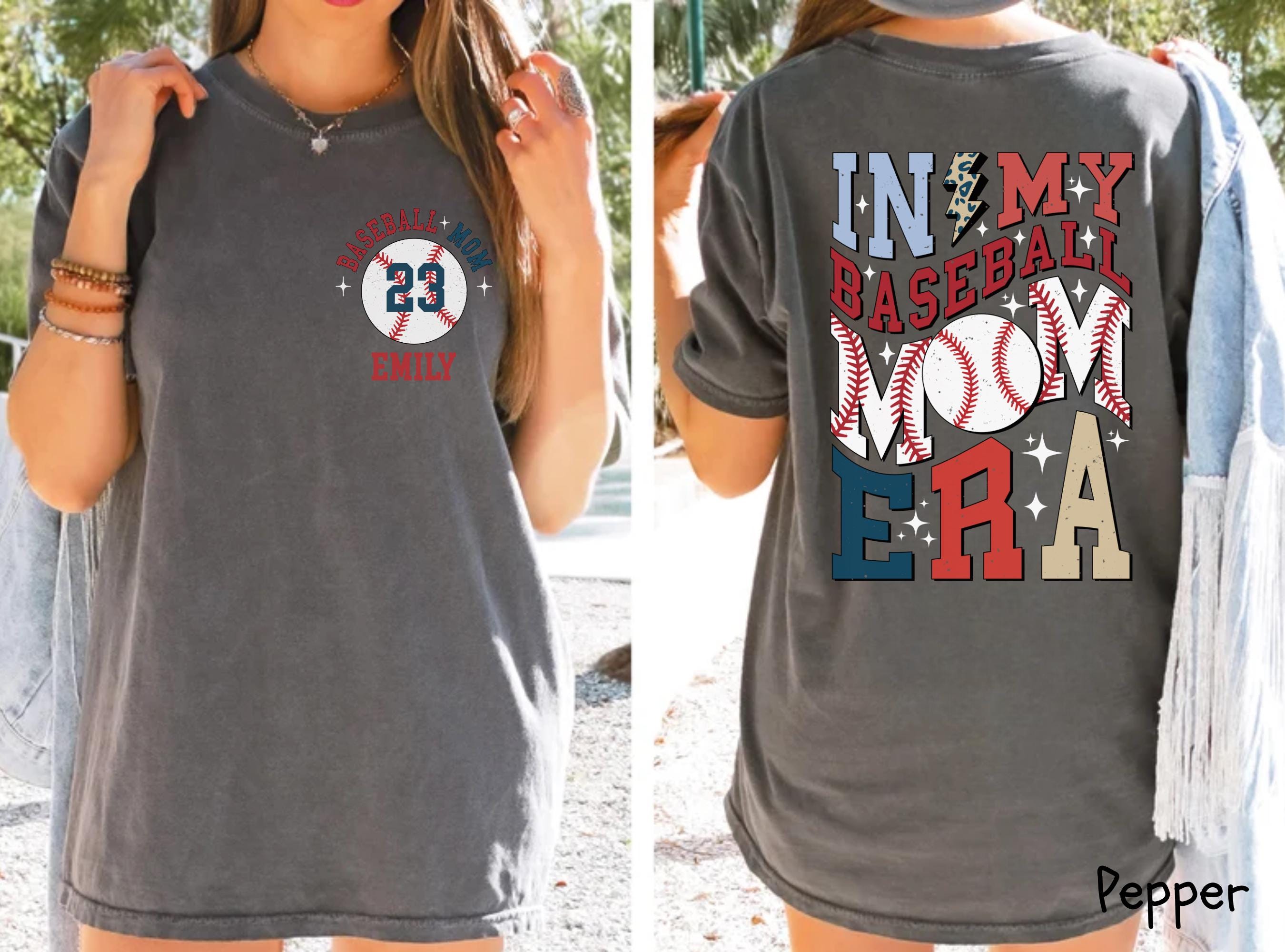 custom baseball mom shirt in my baseball era tee with numbers for baseball lovers unique mom life t shirt fjice scaled