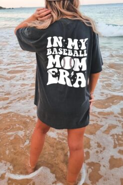 custom baseball mom shirt in my baseball mom era with numbers t shirt great for mothers day and unique baseball mama gifts kyxu9