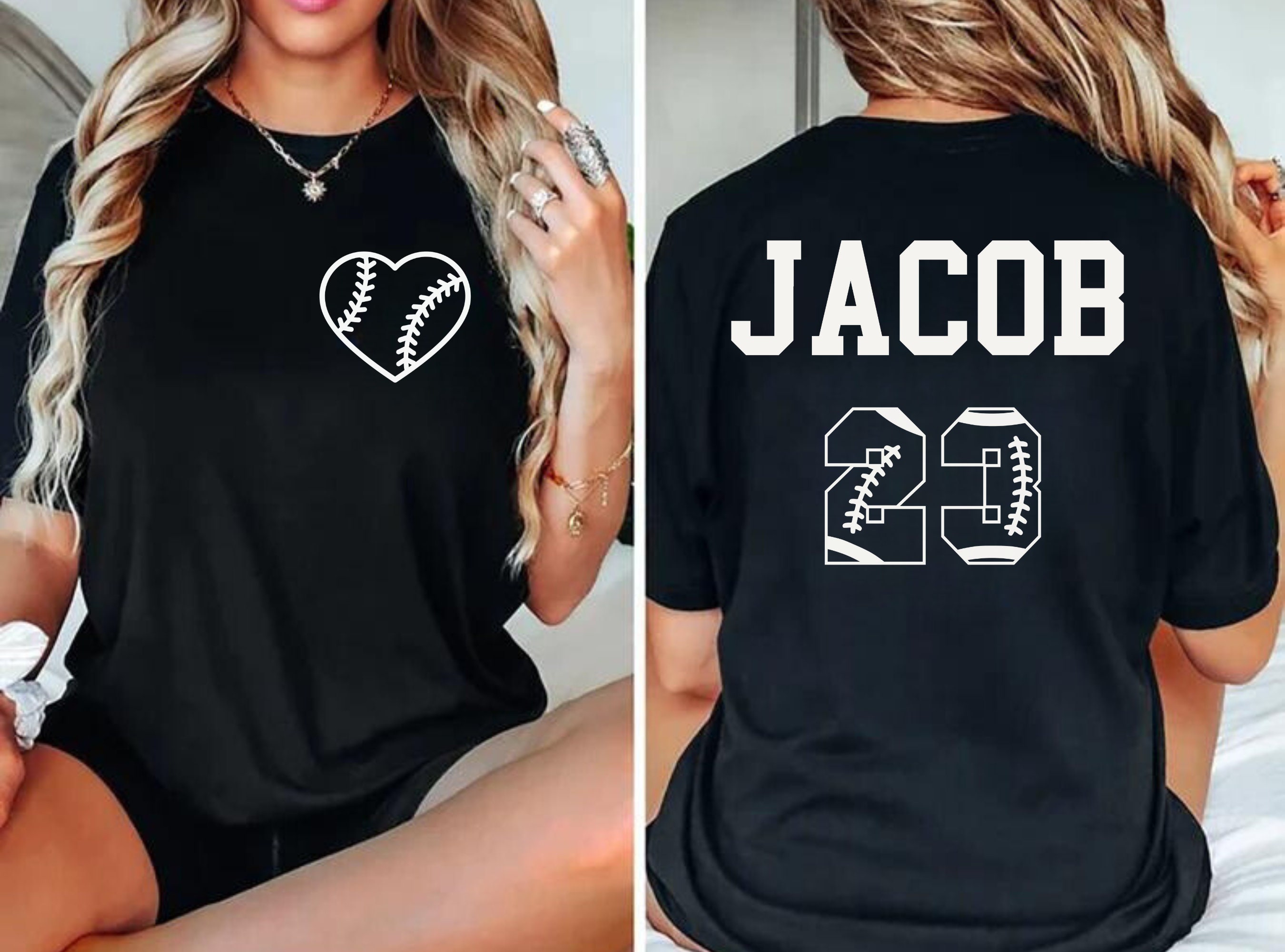 custom baseball mom shirt with kids name and number sports tee for baseball season best mom shirt idztg scaled