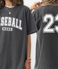 custom baseball mom shirt with number for baseball lovers game day apparel and baseball season wear tmatv