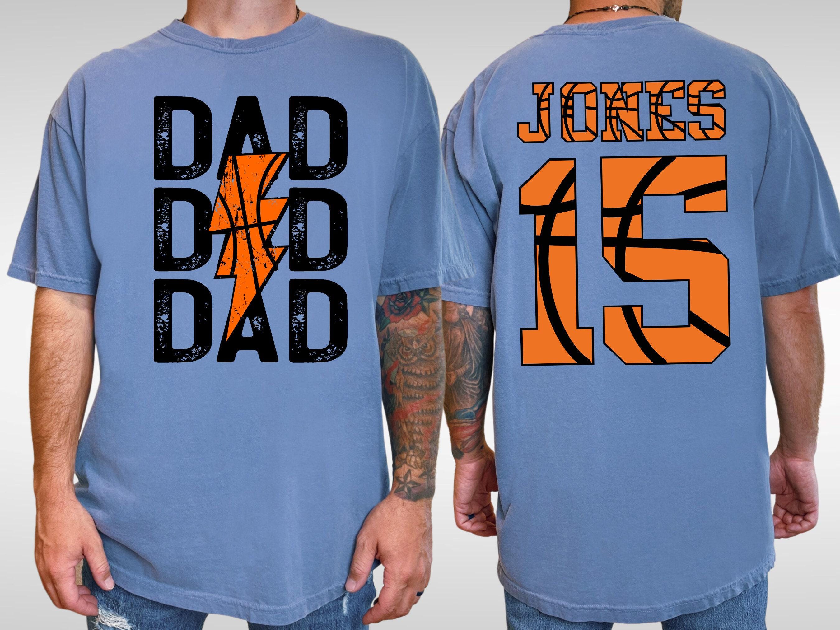custom basketball dad shirt for game day best dad ever tee unique fathers day gift basketball fan apparel e4krj scaled