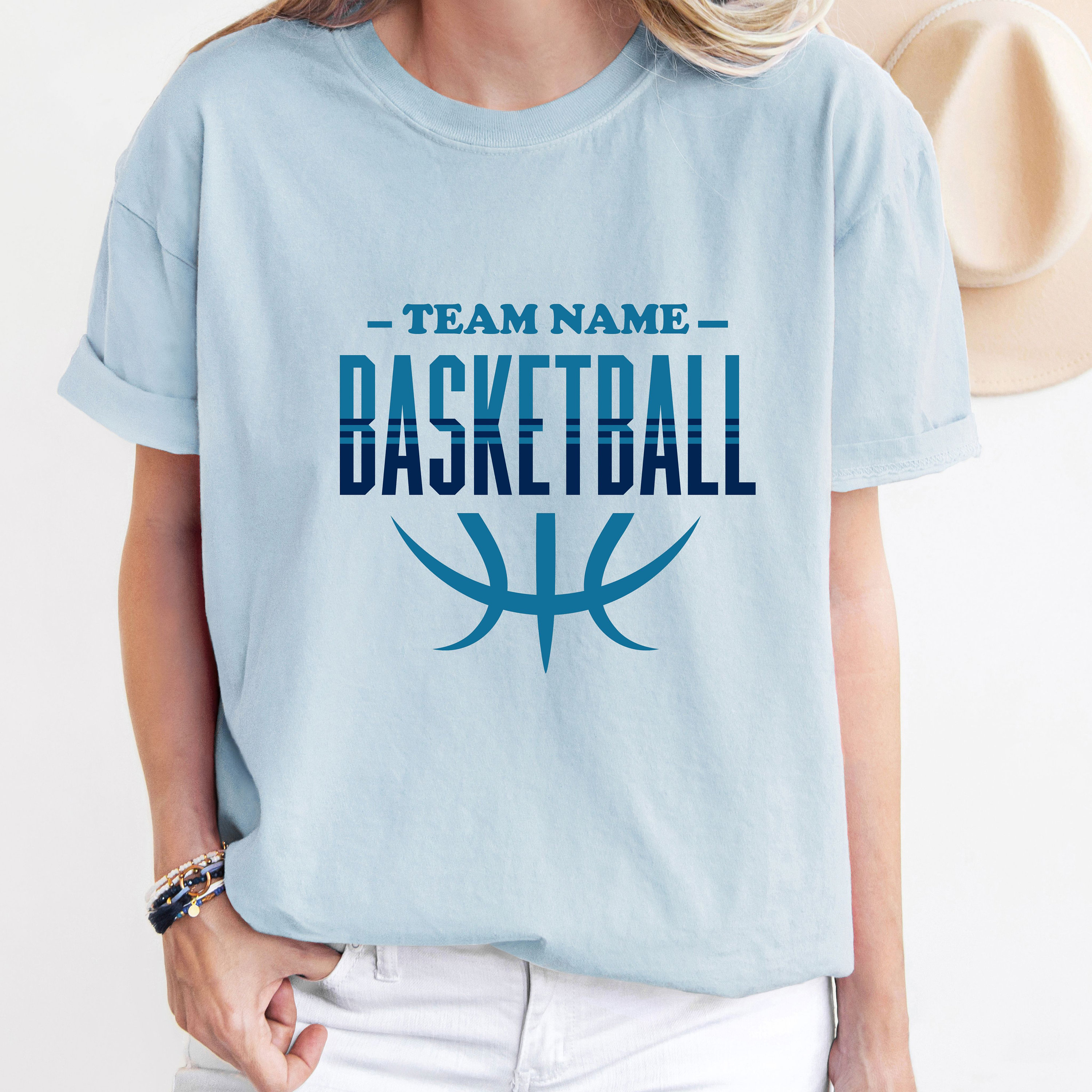 custom basketball mom shirt personalized game day t shirt comfort colors sport tee for basketball fans atowx scaled