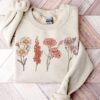 custom birth month flower sweatshirt for plant mom unique mothers day shirt sentimental gift for grandmother smbw5