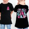 custom birthday girl era shirt for youth with name retro toddler party shirt trendy gift for birthday celebrations zsryx