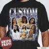 custom bootleg t shirt for women and men comfortable girlfriend boyfriend tee unique design vintage style shirt c2jdq scaled