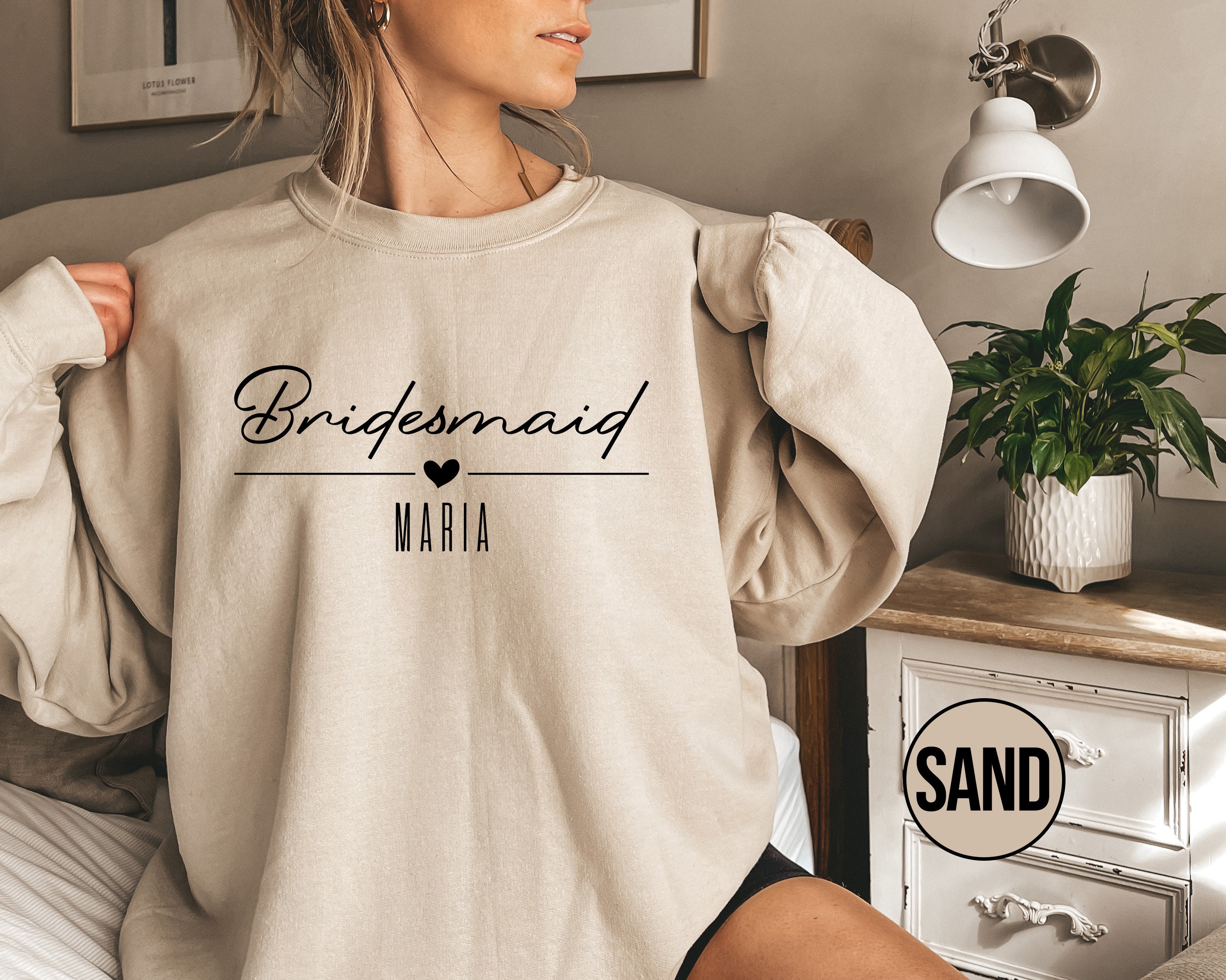 custom bridesmaid sweatshirt personalized name hoodie bachelorette party matching team bride outfit gift dvxwq scaled