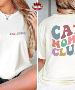 custom cat mom shirt funny cat lover t shirt cute cat moms club best mom birthday gift for cat lovers 1helo