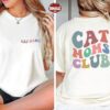 custom cat mom shirt funny cat lover t shirt cute cat moms club best mom birthday gift for cat lovers 1helo scaled