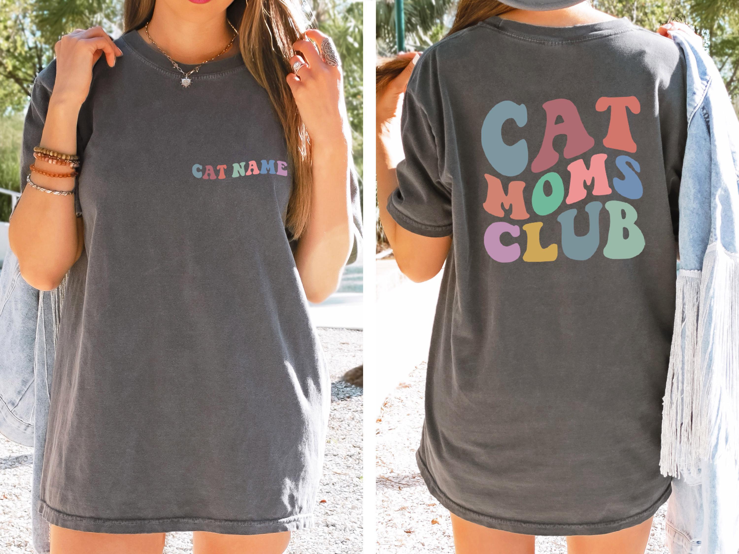 custom cat mom shirt funny cat lover t shirt cute cat moms club best mom birthday gift for cat lovers ljzrh scaled