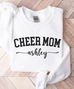 custom cheer mom sweatshirt personalized cheer mama sweater funny cheer mom shirt unique gift for cheerleading moms acu9c