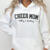 custom cheer mom sweatshirt personalized hoodie for cheerleading moms unique cheer mama gift 76wrq