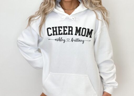 custom cheer mom sweatshirt personalized hoodie for cheerleading moms unique cheer mama gift 76wrq