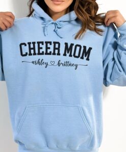 custom cheer mom sweatshirt personalized hoodie for cheerleading moms unique cheer mama gift mlqye