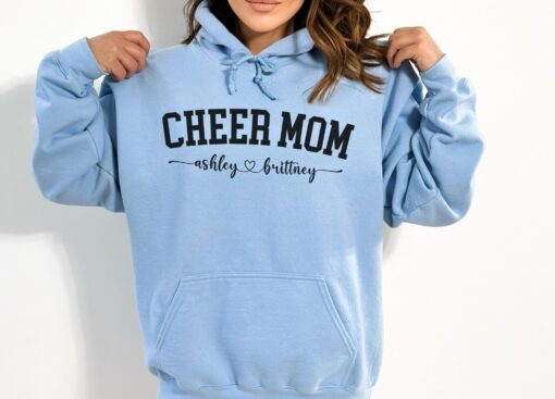 custom cheer mom sweatshirt personalized hoodie for cheerleading moms unique cheer mama gift mlqye