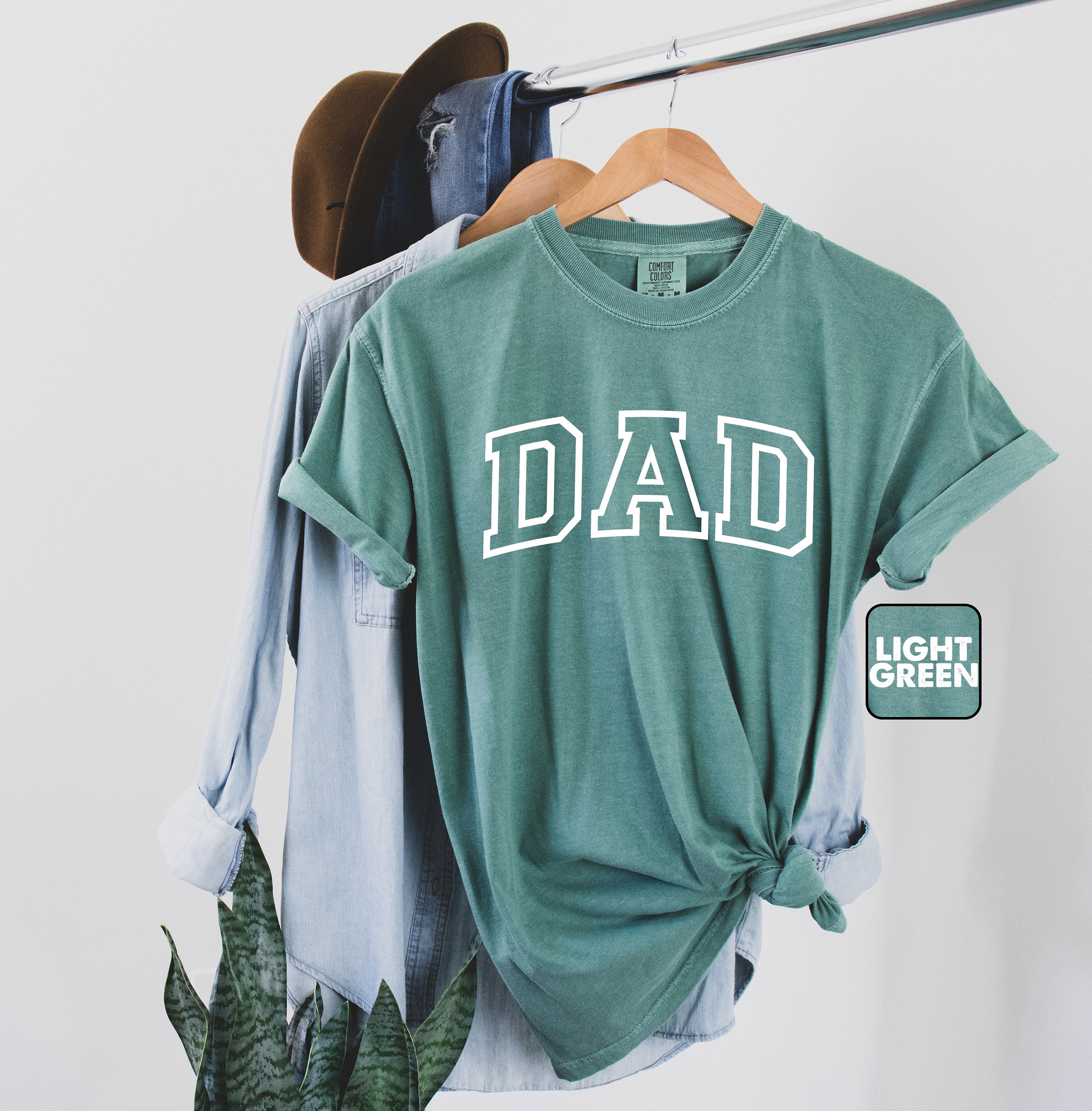 custom comfort colors dad and mom shirts for pregnancy announcement matching couple shirts new dad and new mom gifts osxco scaled