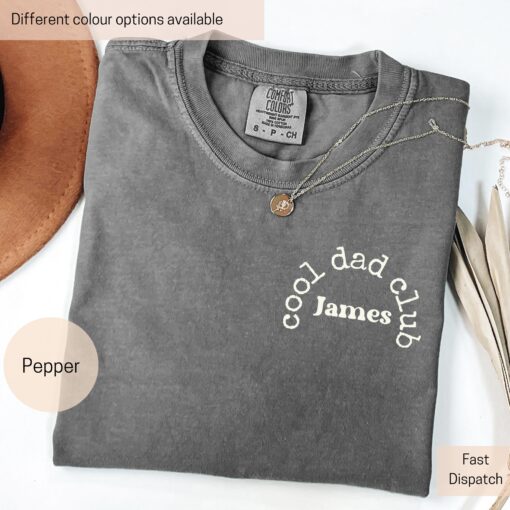 custom cool dad club shirt for fathers day birthday gifts best dad shirt trendy gift for him comfort colors ce3iu