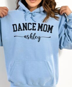 custom dance mom hoodie and sweatshirt for dancer moms unique dance team mom apparel and gifts odnmk