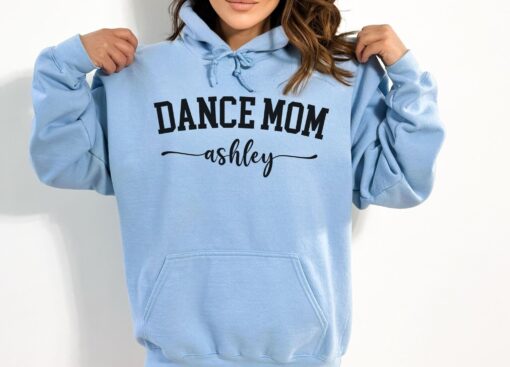 custom dance mom hoodie and sweatshirt for dancer moms unique dance team mom apparel and gifts odnmk