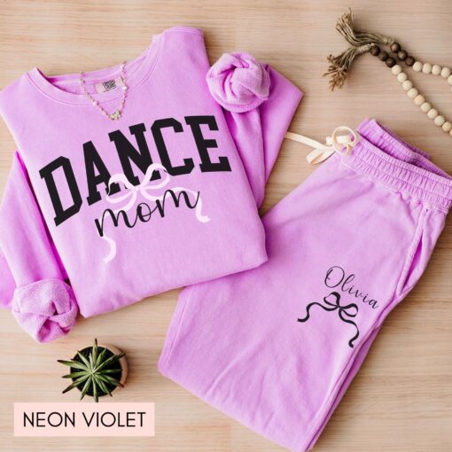 custom dance mom sweatshirt and sweatpants personalized dance apparel with name unique dance mom gifts ool09