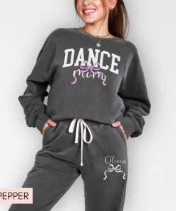 custom dance mom sweatshirt and sweatpants personalized gifts with name unique dance shirt for moms qx7wp