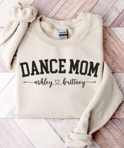 custom dance mom sweatshirt for dancer moms personalized dance team apparel best dance mom shirt gift 1amoh