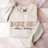 Custom Dance Mom Sweatshirt for Dancer Moms Unique Dance Team Apparel Personalized Gifts for Dance Moms