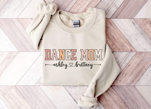 custom dance mom sweatshirt for dancer moms unique dance team apparel personalized gifts for dance moms gqgic